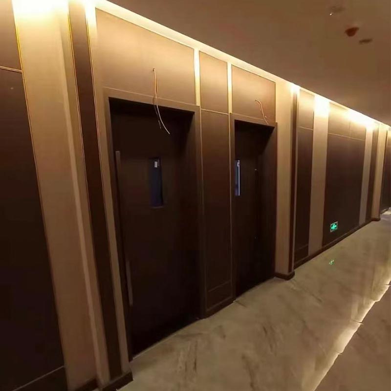 हॉटेल रूम लाकडी अग्निरोधक दरवाजा